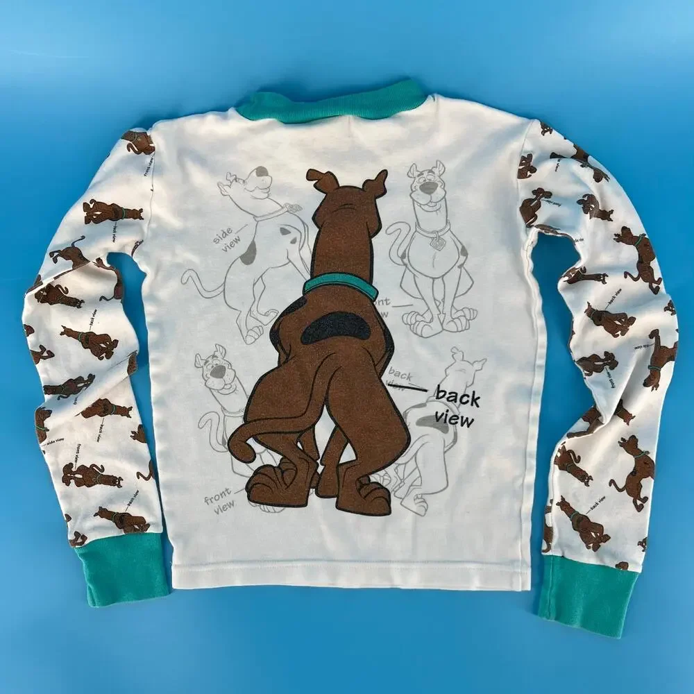 90s Scooby Doo Cartoon Network pajamas size 12 1990s vintage